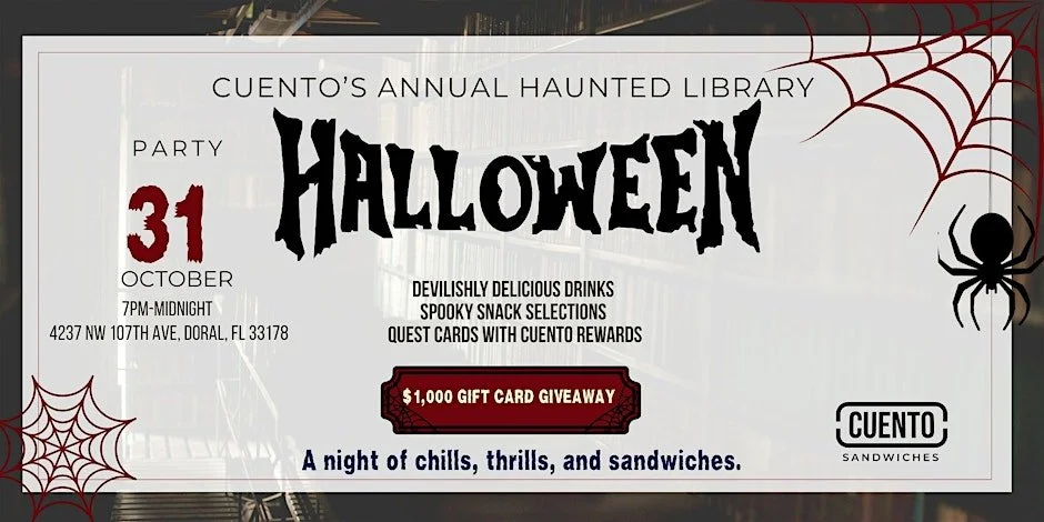 Haunted Library Halloween Party