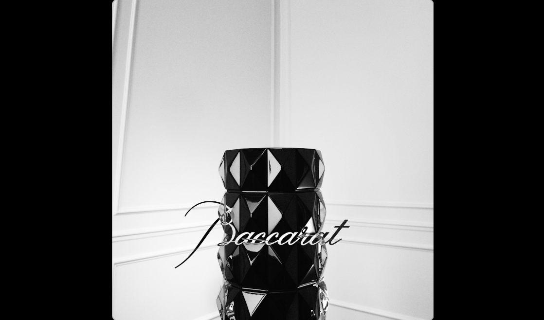 BACCARAT Louxor Vase 