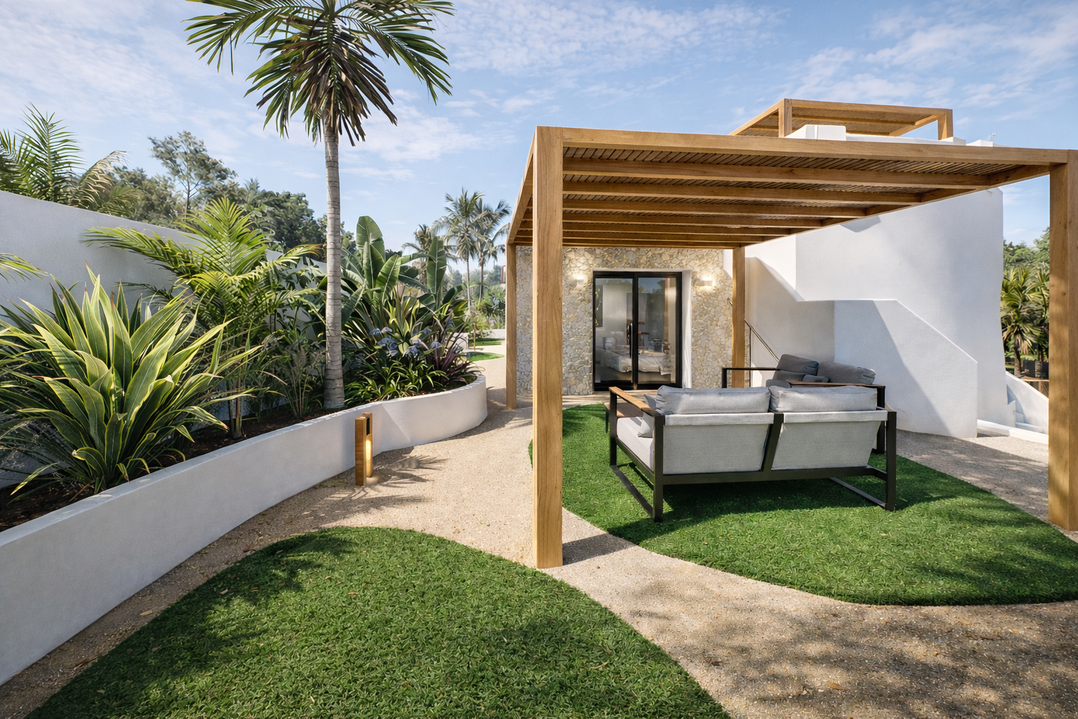 luxury mediterranean villa gardens in javea
