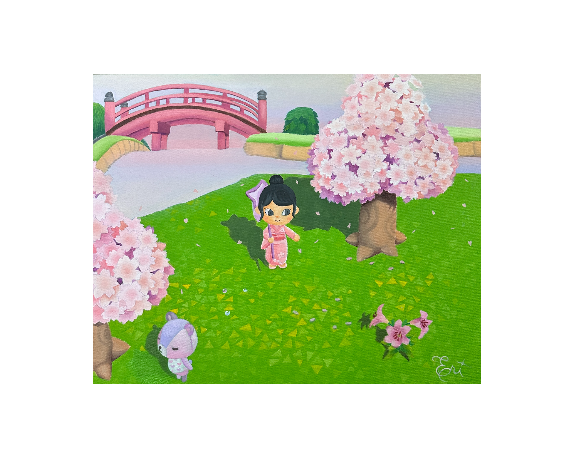 Animal Crossing- ORIGINAL PAINTING