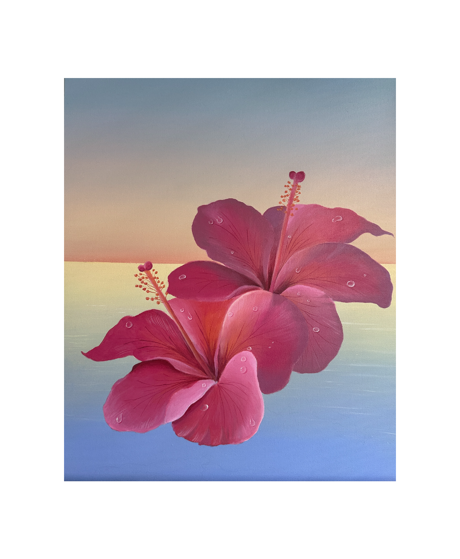 Hibiscus- ORIGINAL PAINTING
