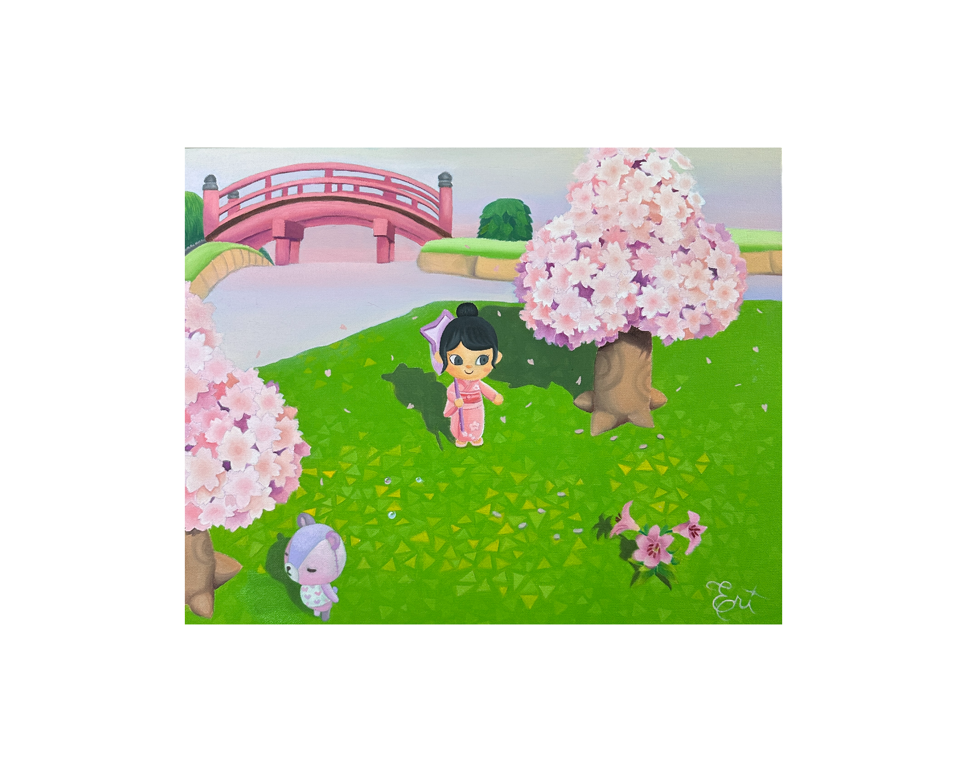 Animal Crossing (Spring)- PRINT