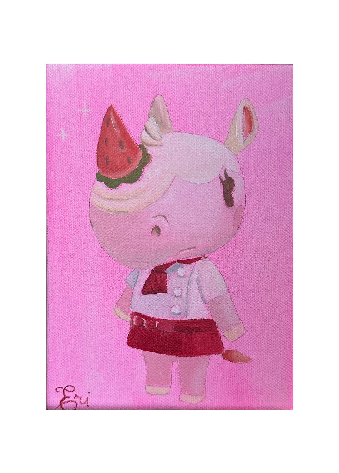 Merengue- MINI ORIGINAL PAINTING