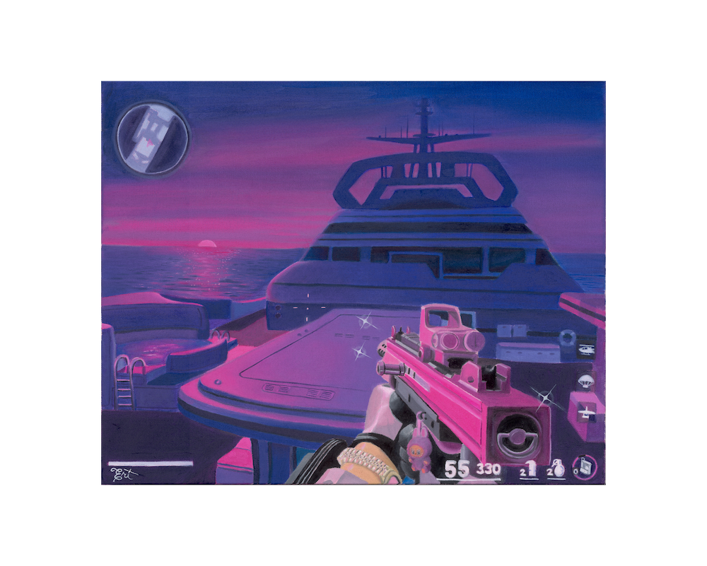 Hijacked- ORIGINAL PAINTING