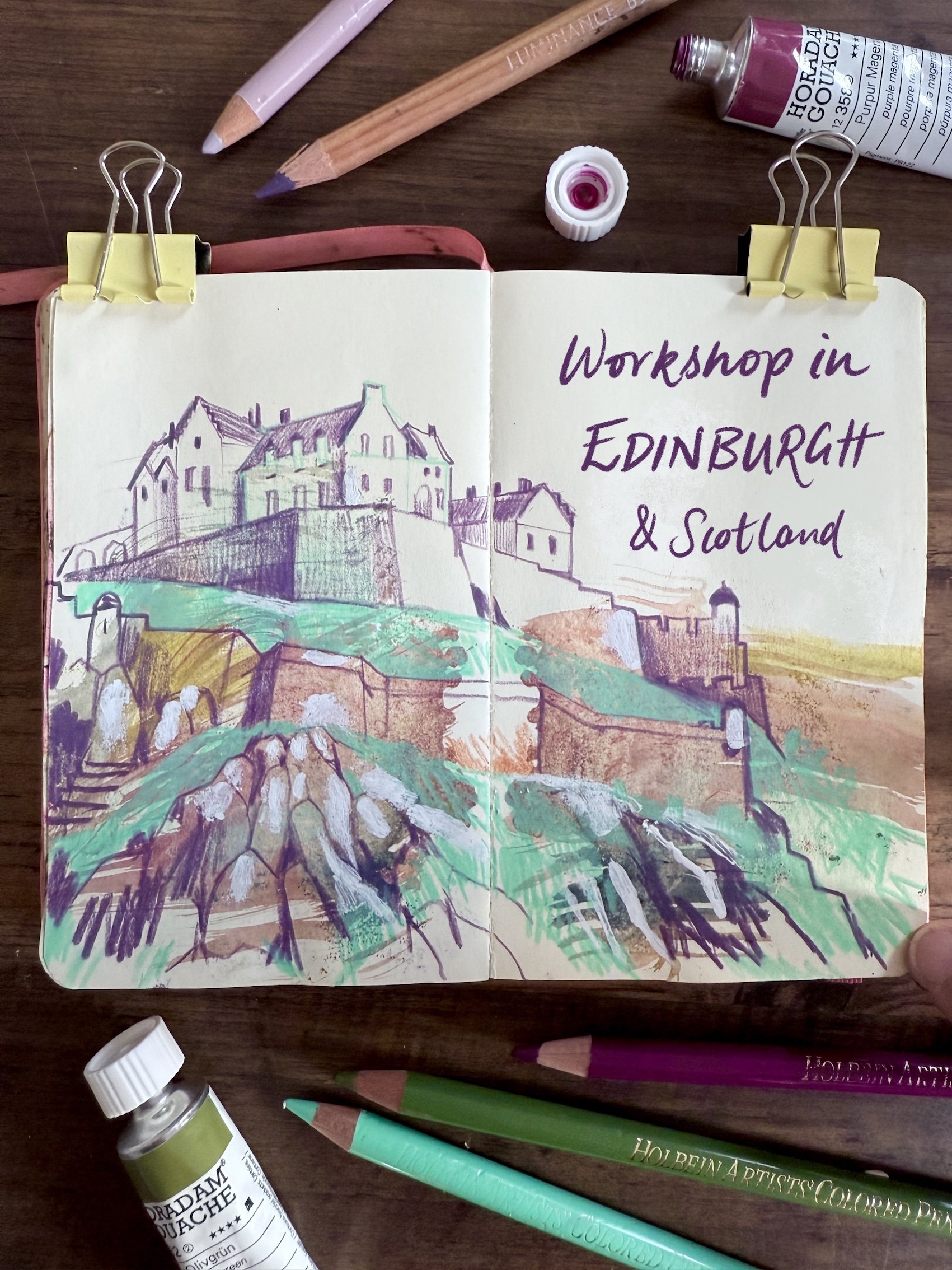 Art Journalling in Edinburgh