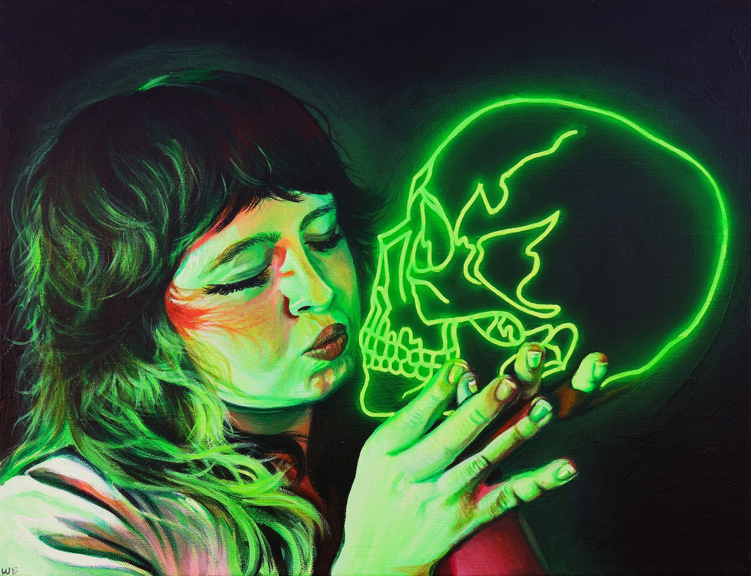 Acceptance 18x14in Acrylic on Canvas 2026