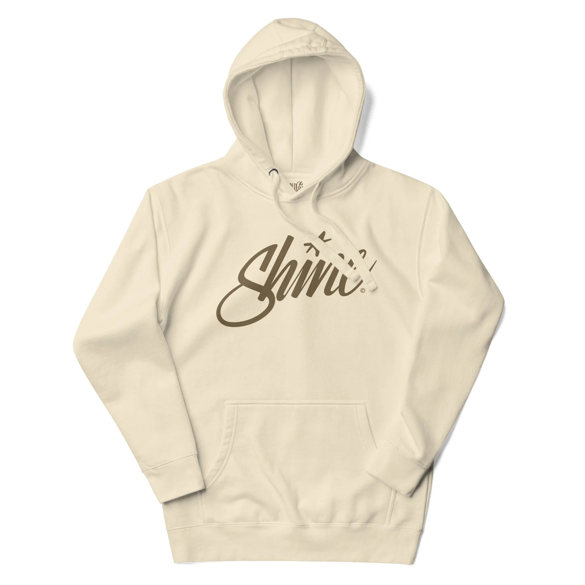Shine stone print hoodie