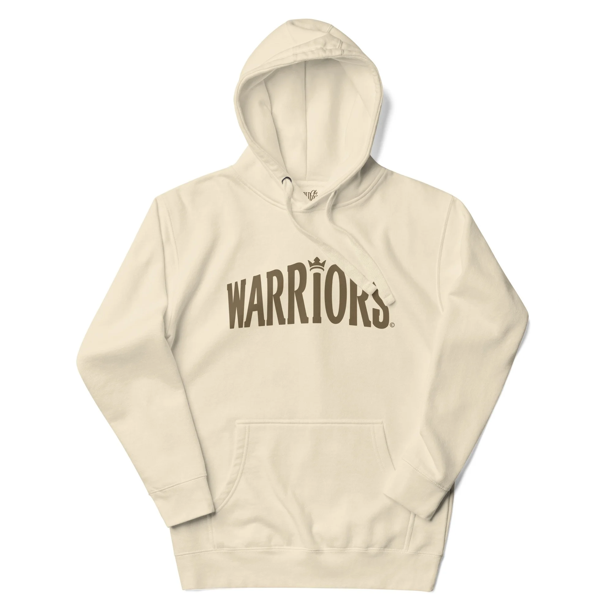 Warriors stone print hoodie