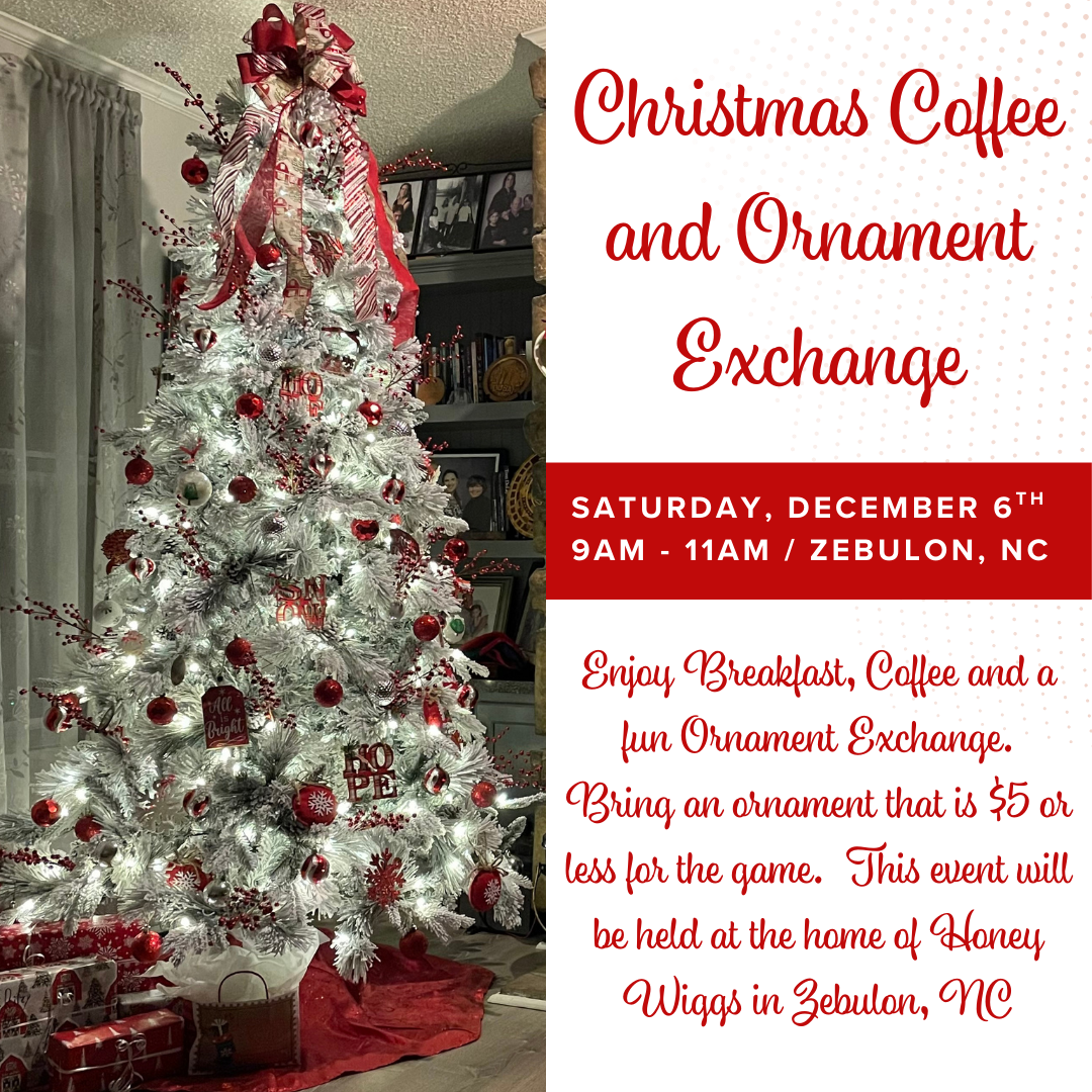Christmas Coffee and Ornament Exchange