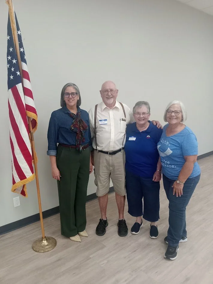 the team with Christy Davis in Kingman in September.jpg