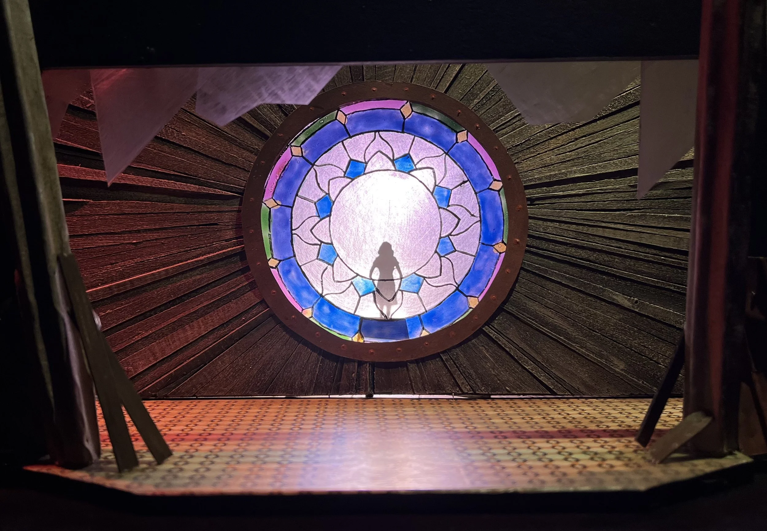 1/4" Model for Scenic Design Class