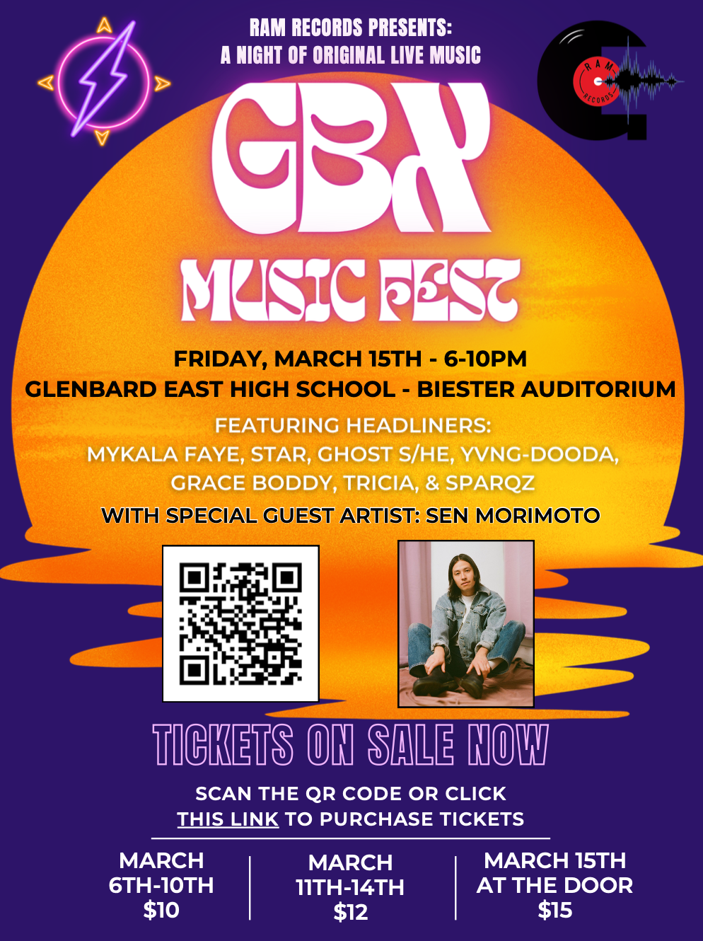 Poster for GBX MusicFest