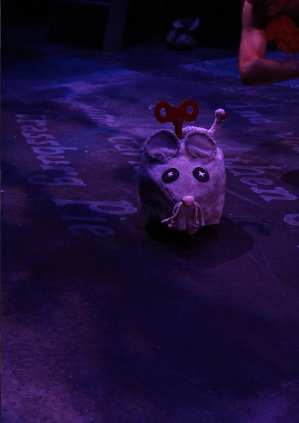 Completed mouse toy