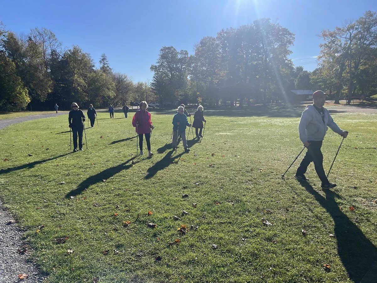 Spring is sprung, the grass is riz - grab your poles and get walking!