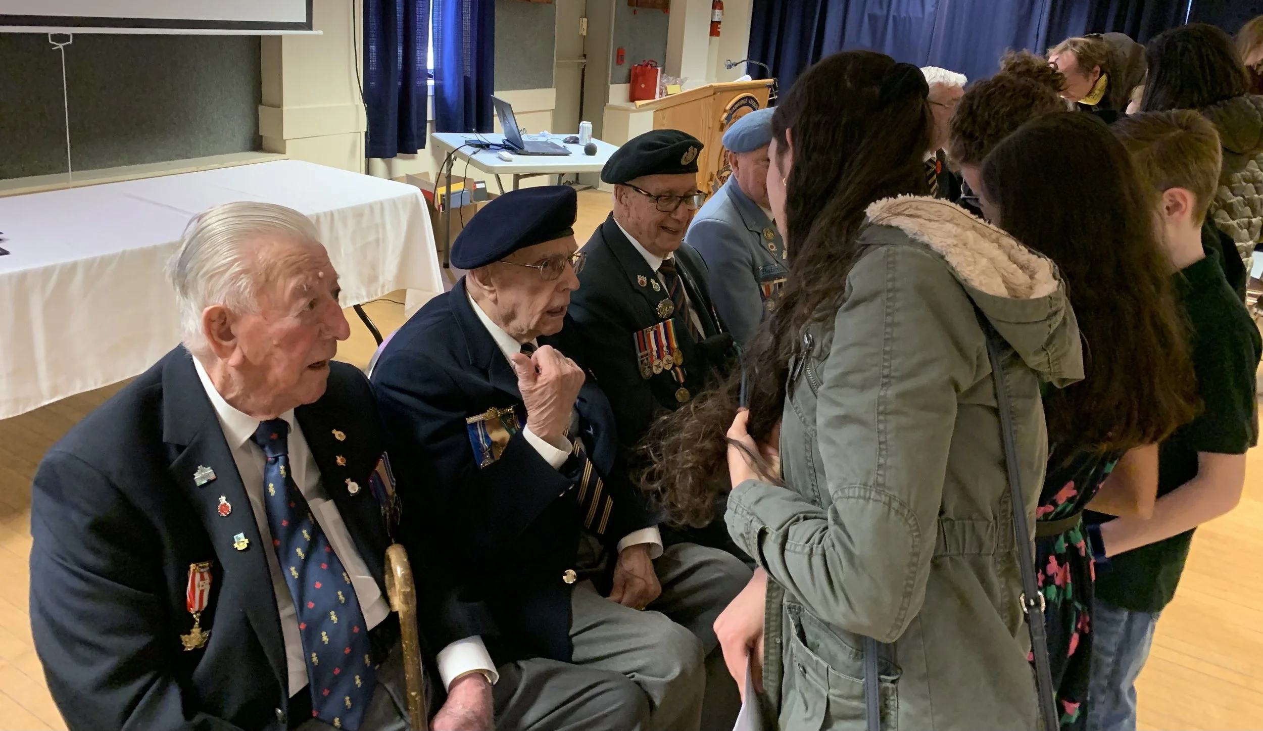 Veterans, youth celebrate remembrance through art and literature
