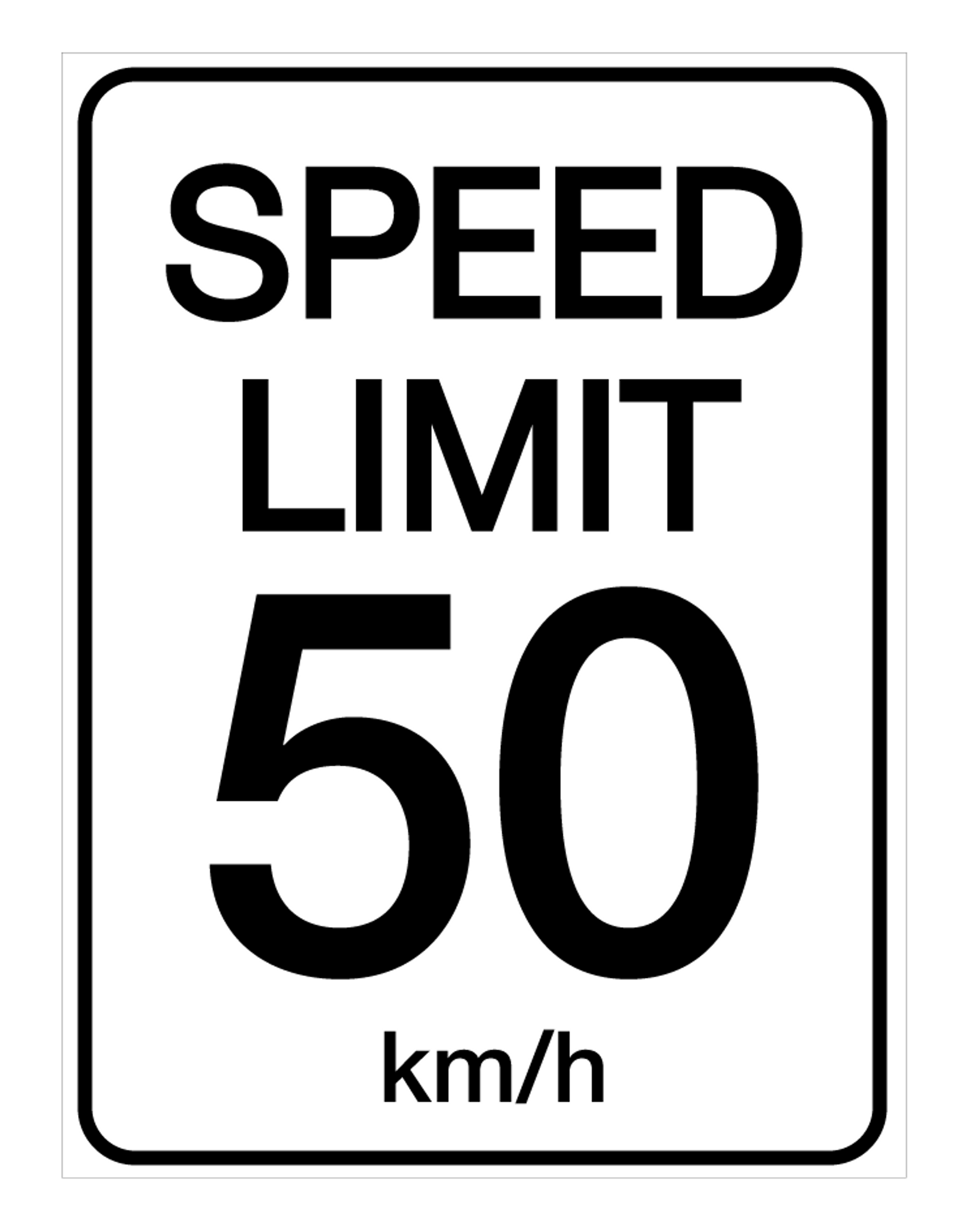 Resident requests increased speed limit