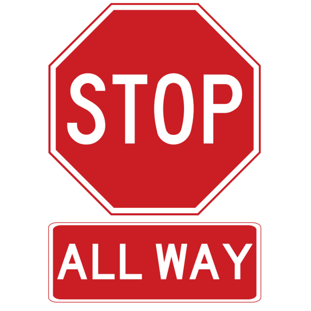 New all-way stop on York-Durham line