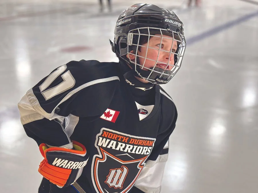 Young hockey player a finalist in essay competition