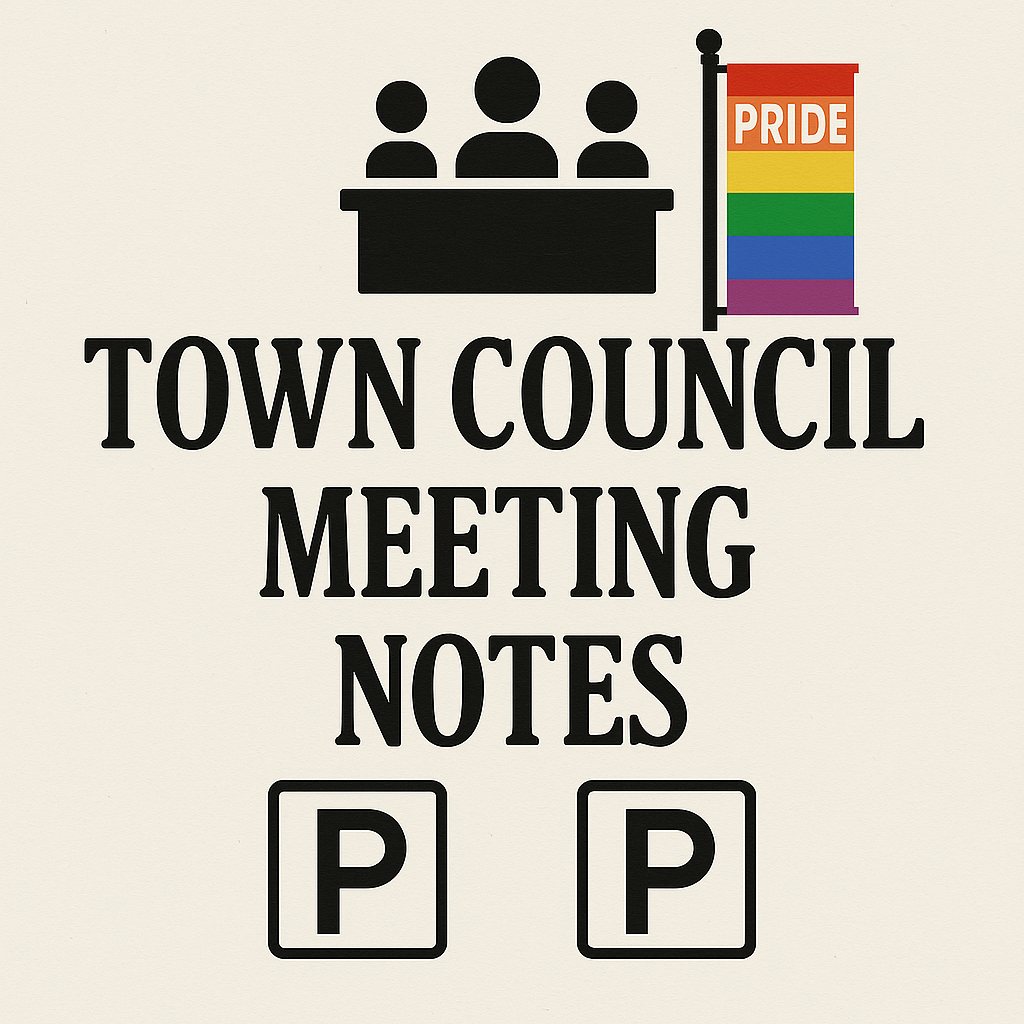 July 14 Town council notes