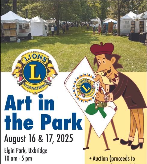 All kinds of art is returning to the Park