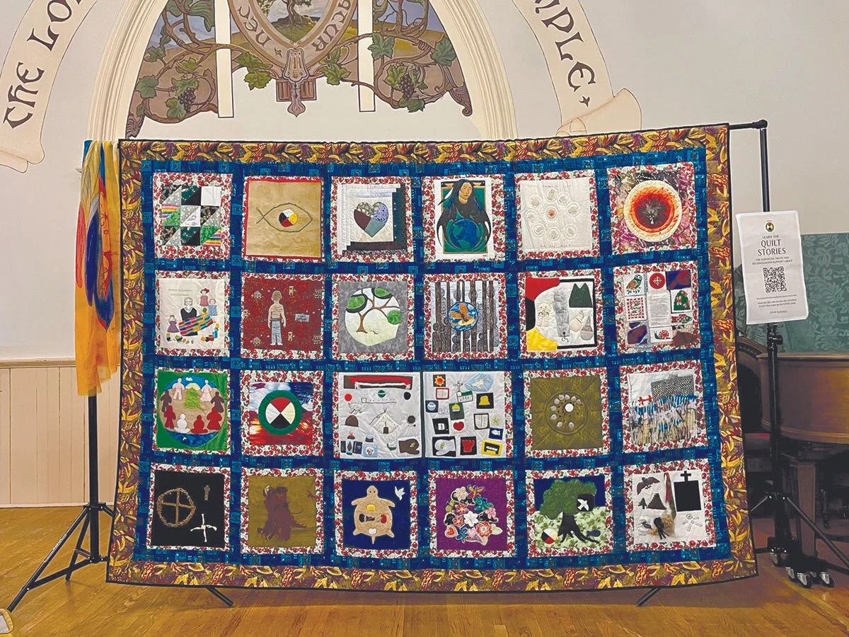 Quilt talk explores legacy of residential schools, truth and reconciliation