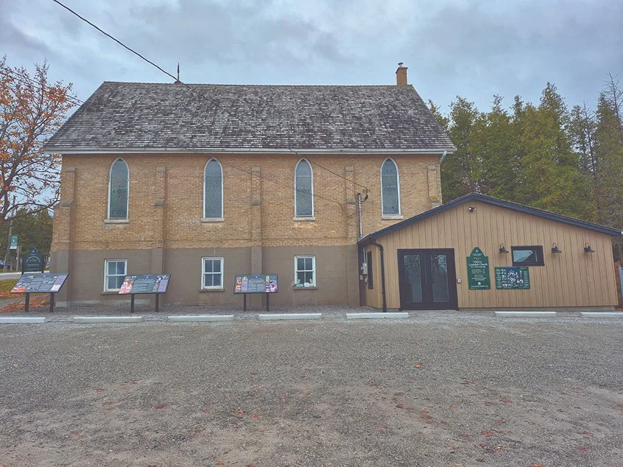 Leaskdale church features ‘Maud-ern’ new entrance