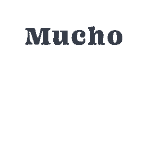 Mucho Script Blue Agave Mexican Food