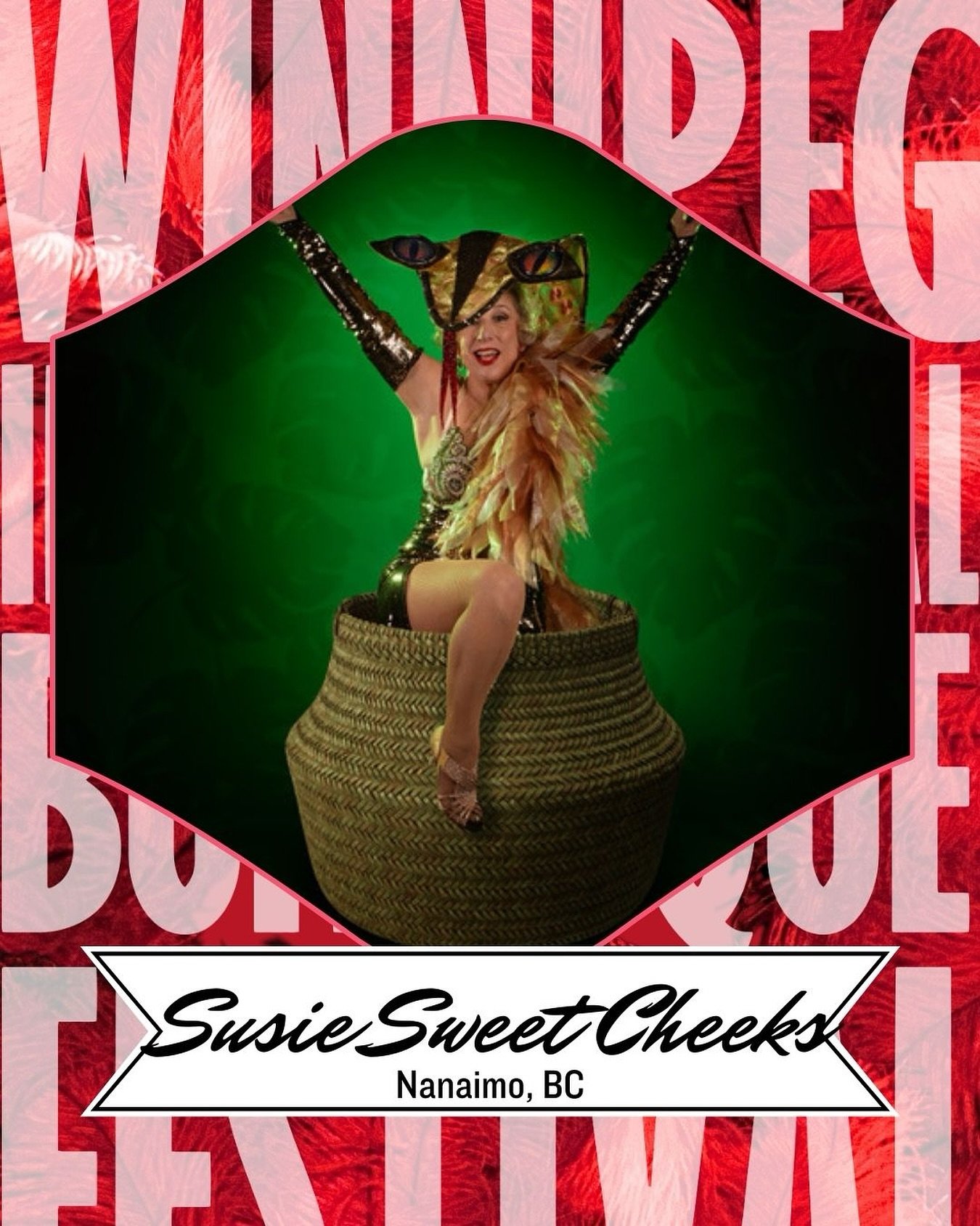 Sweet Cheeks will be performing the act that won her “Most Innovative” at the Golden Legends Championship Challenge 2024 at WIBF on Saturday, May 31st.
Sweet Cheeks hit the Burly stage for the first time at the age of 59, having rallied