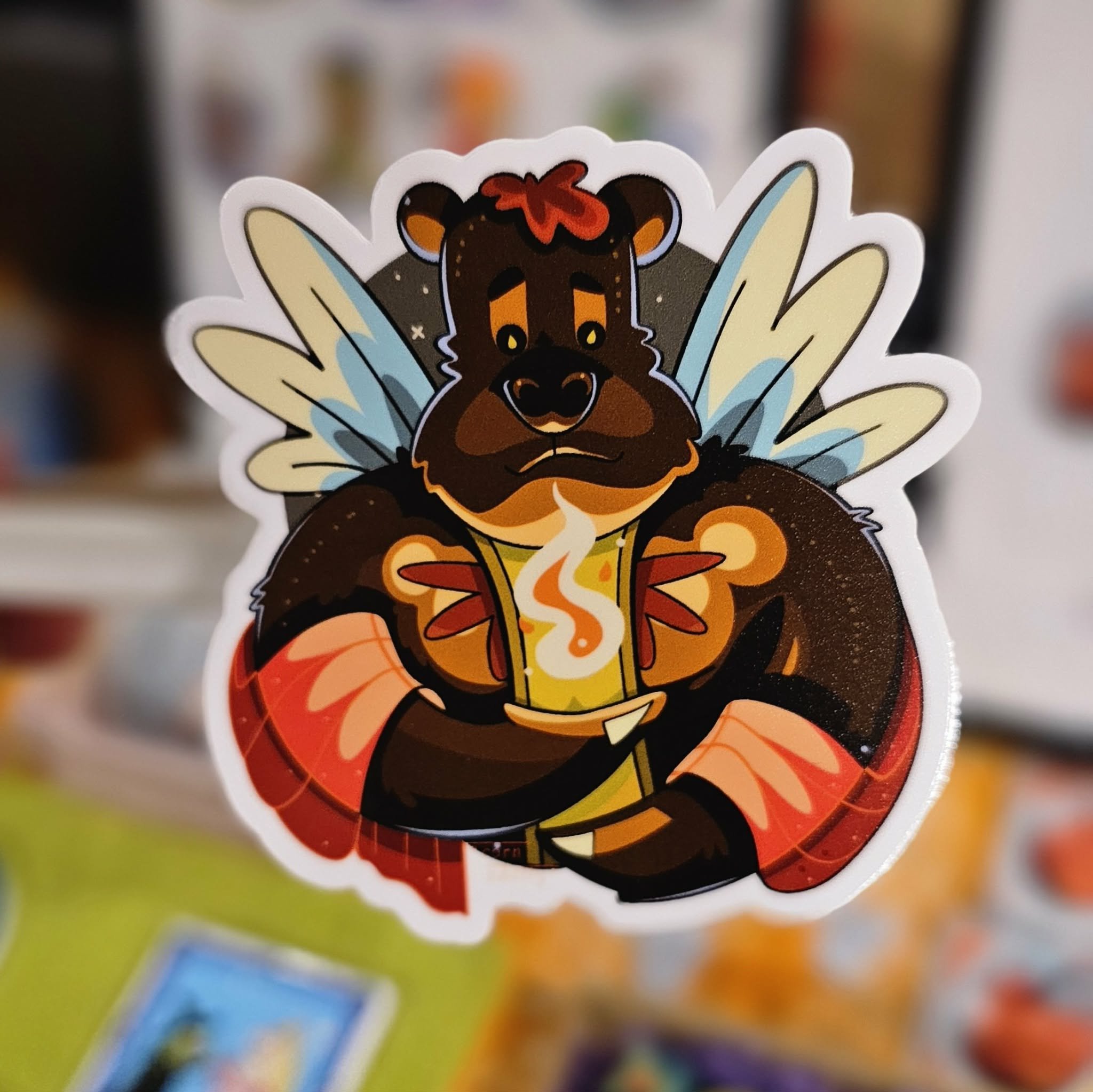 Celestial Bear Sticker 3” | Spiritual Animal Vinyl Sticker