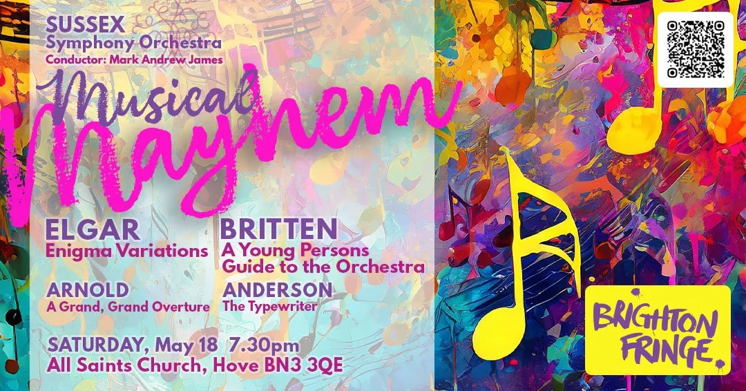 Musical Mayhem: Elgar Enigma Variations, Britten Young Person’s Guide to the Orchestra