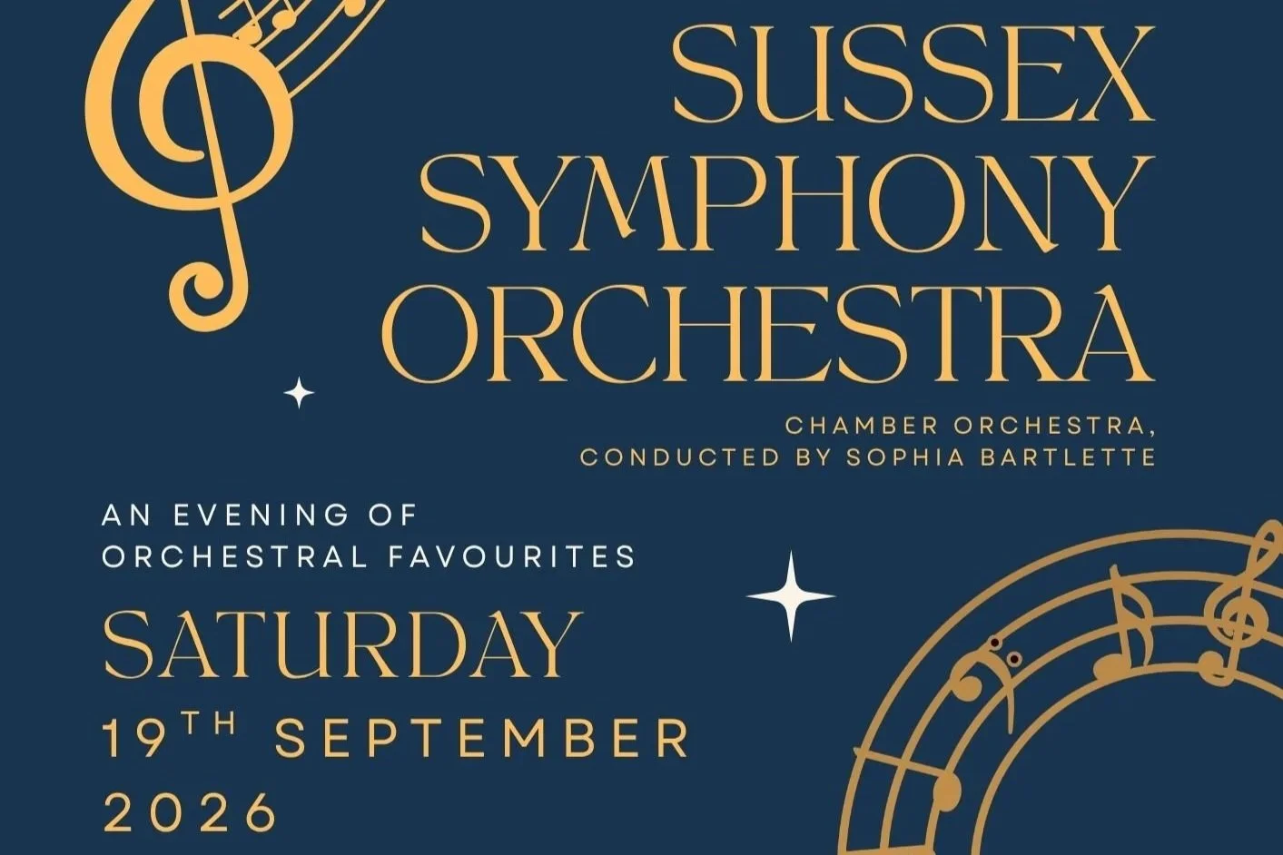 SSO CHAMBER ORCHESTRA at HOLY TRINITY CHURCH, CUCKFIELD