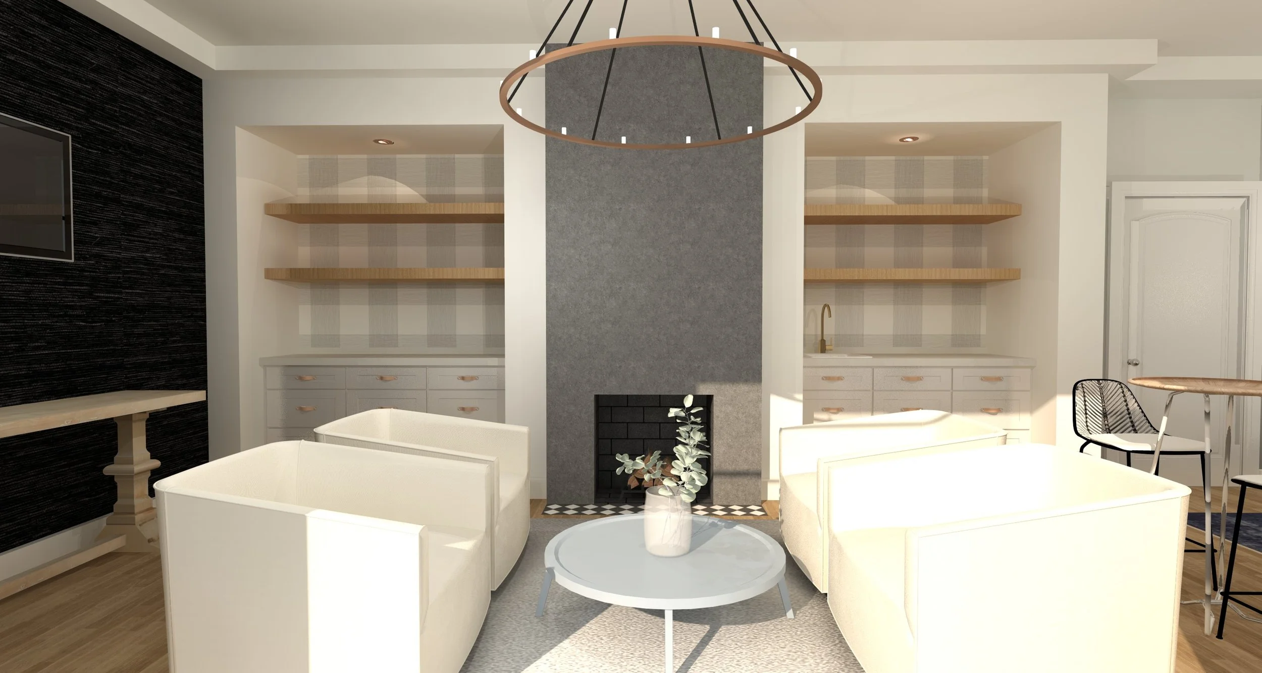 Casita Fireplace - Option 3