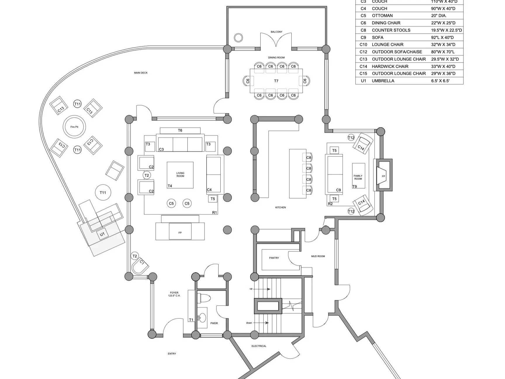 Furniture Plan