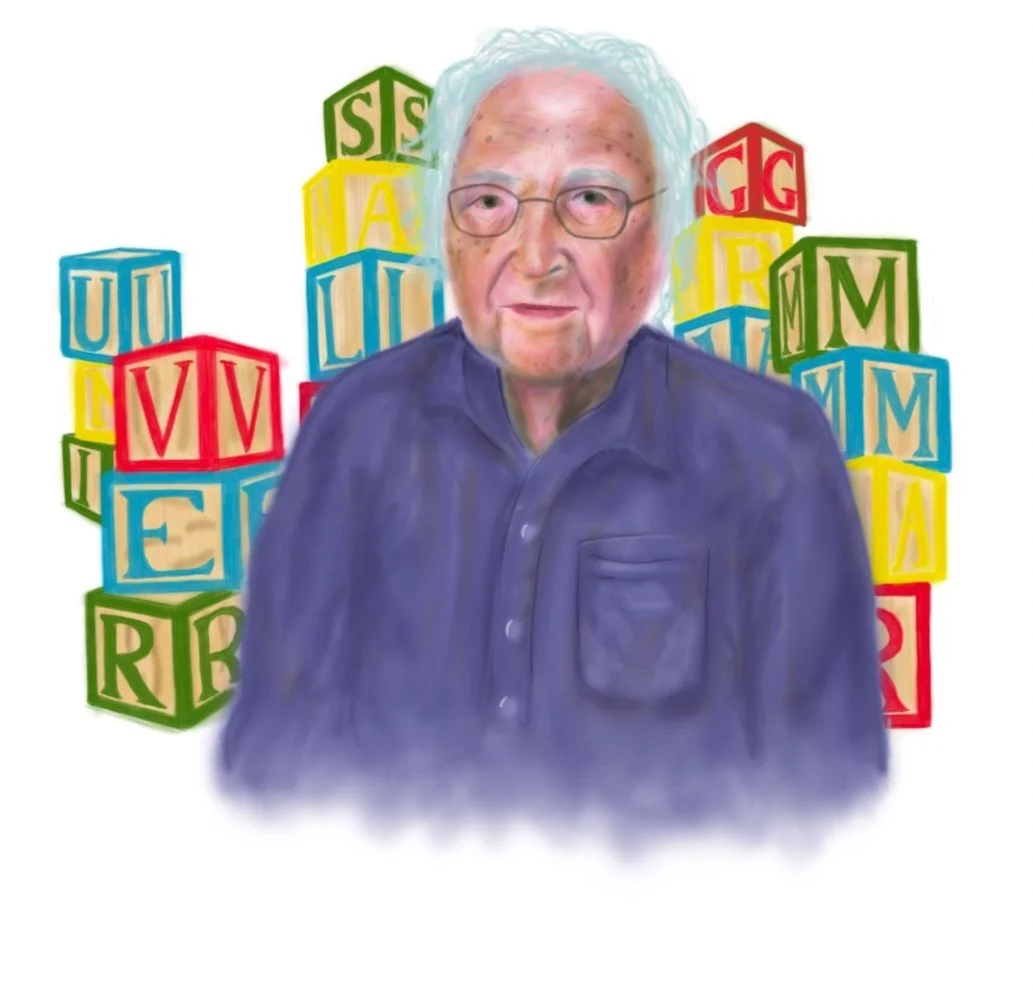 Noam Chomsky for Slate Magazine (2020)
Digital Painting 