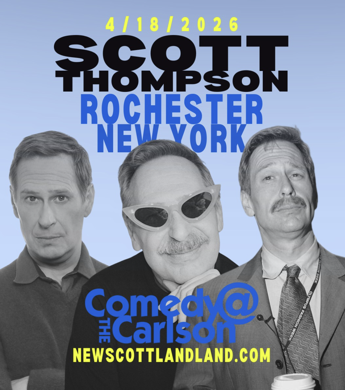 Rochester, New York - Comedy at the Carlson 