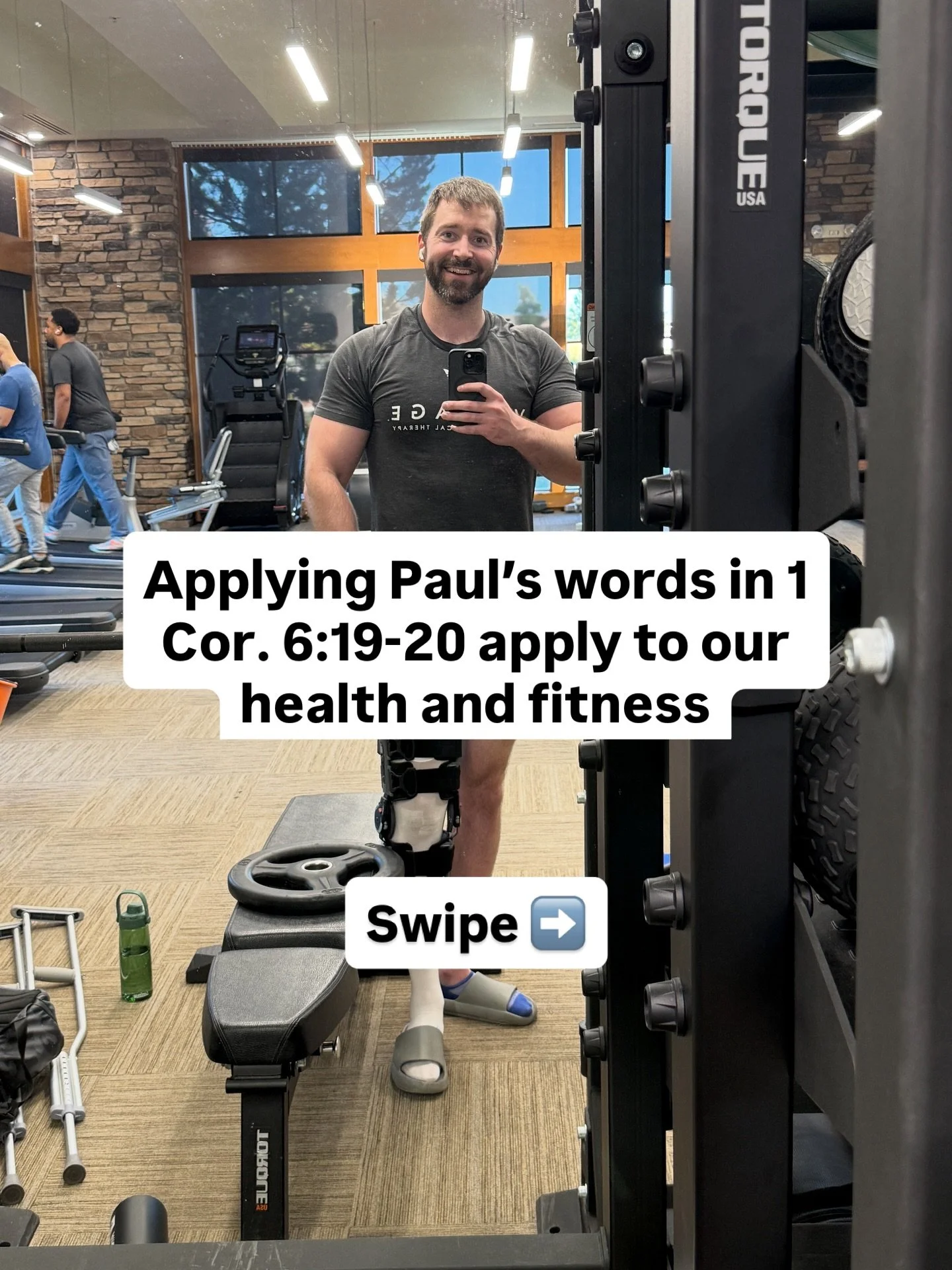 I wholeheartedly believe that Paul&rsquo;s words in 1 Corinthians 6 are not only about avoiding sins like lust and drunkeness. I believe they&rsquo;re also about stewarding the overall health of our bodies.

Because these bodies are not our own.

We 