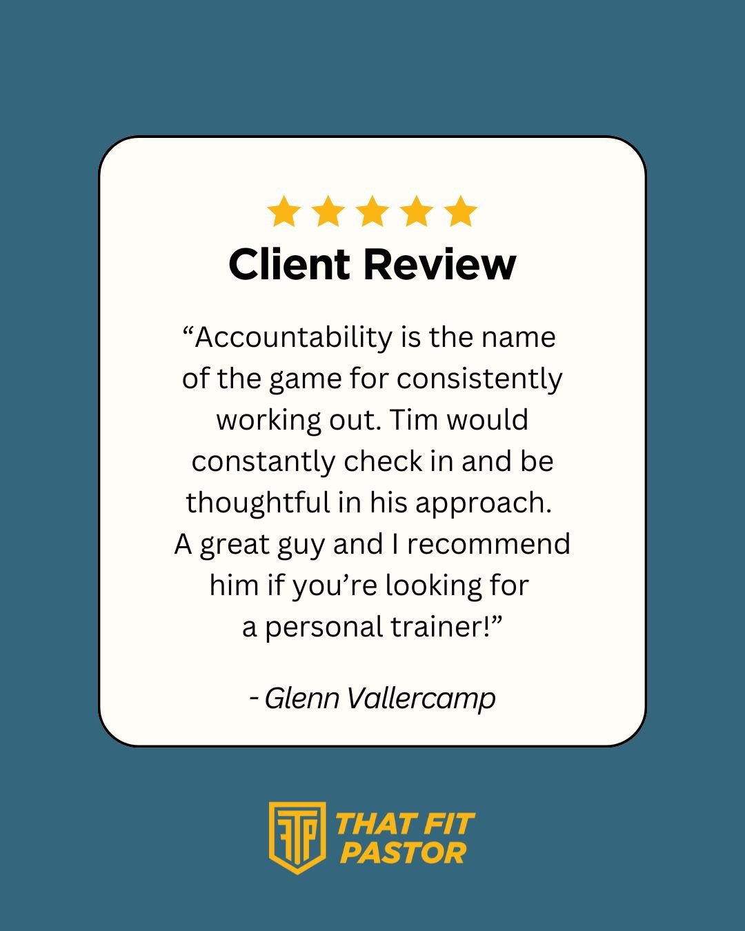 Accountability changes everything. 

Grateful for clients like Glenn who show up, put in the work, and trust the process. If you&rsquo;re ready for a coach who actually checks in, walks with you, and helps you stay consistent, I&rsquo;ve got you. Let