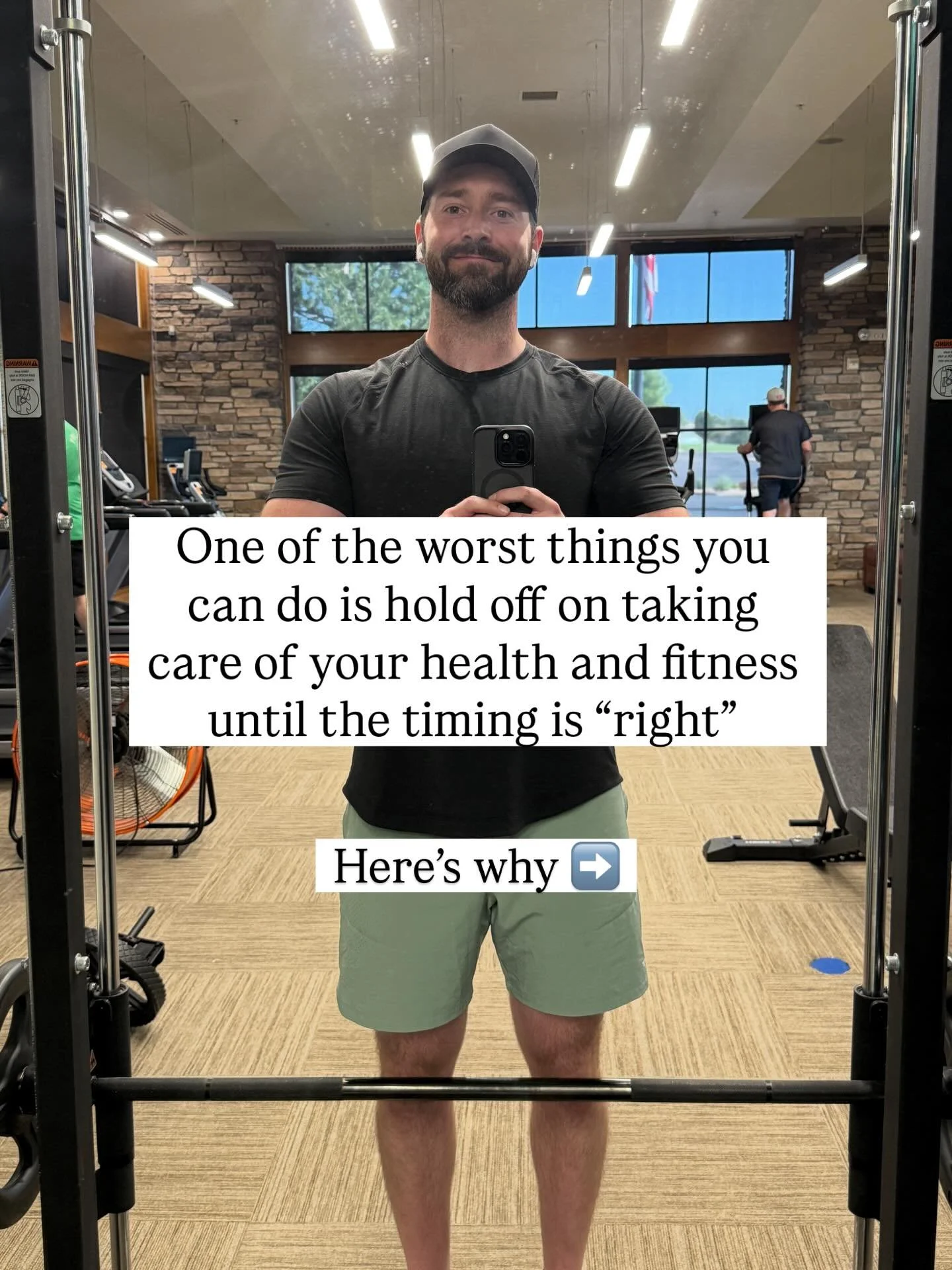 A frequent conversation I&rsquo;ve had with people is that they wait for the &ldquo;right time&rdquo; to start their health and fitness journey.

And, honestly, it&rsquo;s one of the worst things someone can do.

There&rsquo;s no better time to start