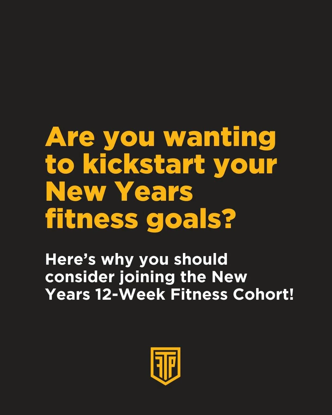 It's crazy to think that New Years is only 3 weeks away 🤯

Why not make 2026 your healthiest year yet?! 

The 12-Week Fitness Cohort is specifically designed to help people engage in their health and fitness by doing it in community. Regardless of i