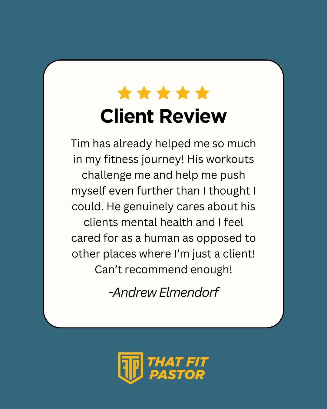 Fitness isn&rsquo;t just about reps and results &mdash; it&rsquo;s about feeling seen, supported, and challenged in the right ways.

Grateful for clients like Andrew who trust the process and put in the work. If you&rsquo;re looking for coaching that