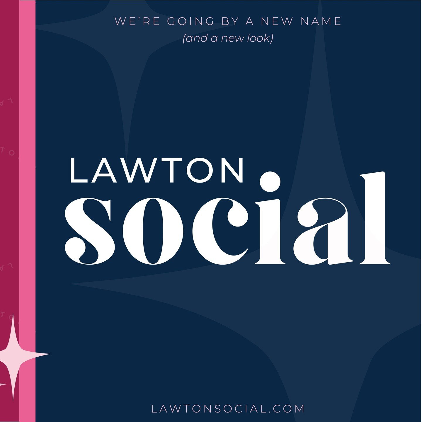 Finally, finally, finally!! ✨ After months &mdash; about nine of them, to be exact &mdash; of anticipation, a reintroduction is in order... meet Lawton Social! 

My team and I paused, evaluated, brainstormed about where the business is going and the 