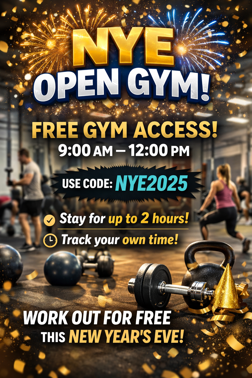 NYE OPEN GYM