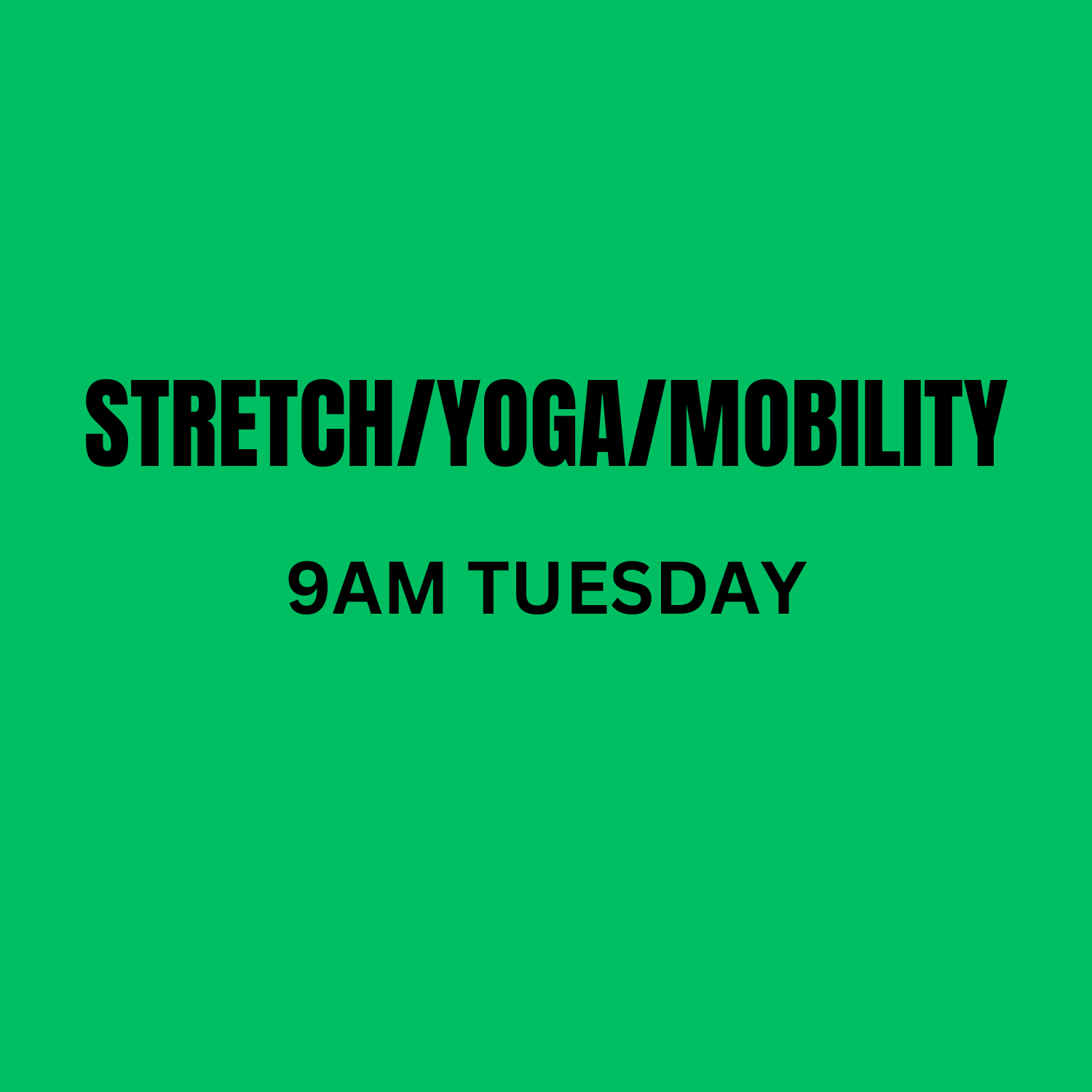 STRETCH/YOGA/MOBILITY