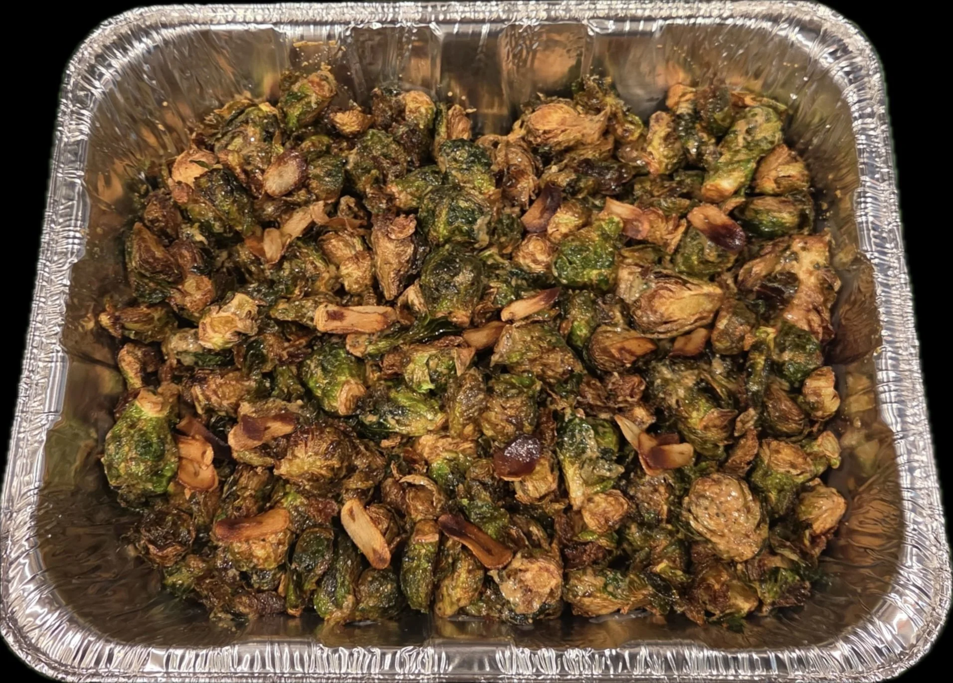 BURNT BRUSSELS SPROUTS TRAY