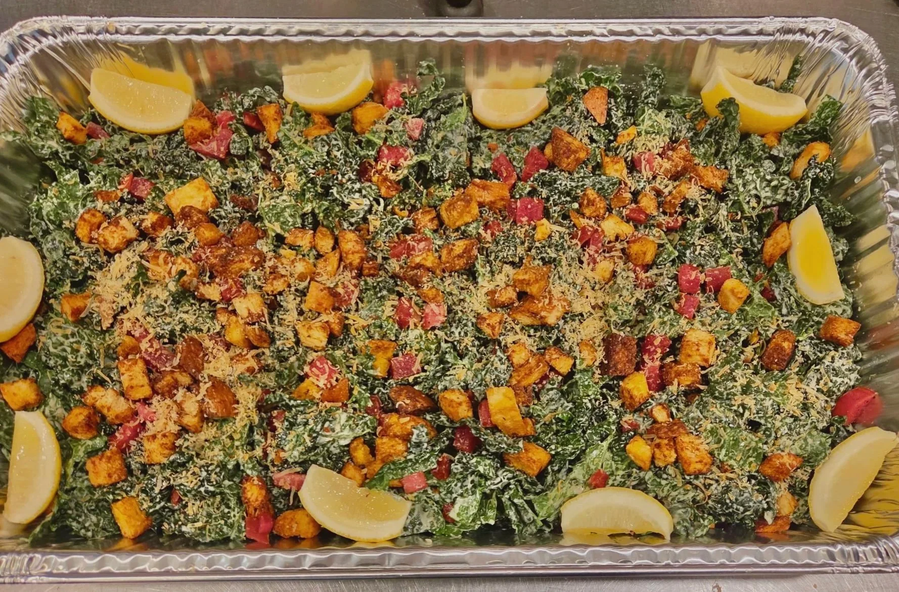 KALE CAESAR SALAD