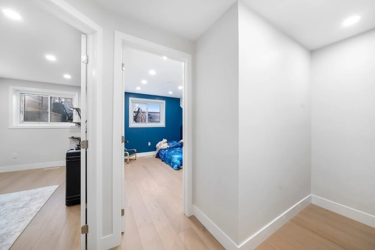 wide view of back split renovation in gta