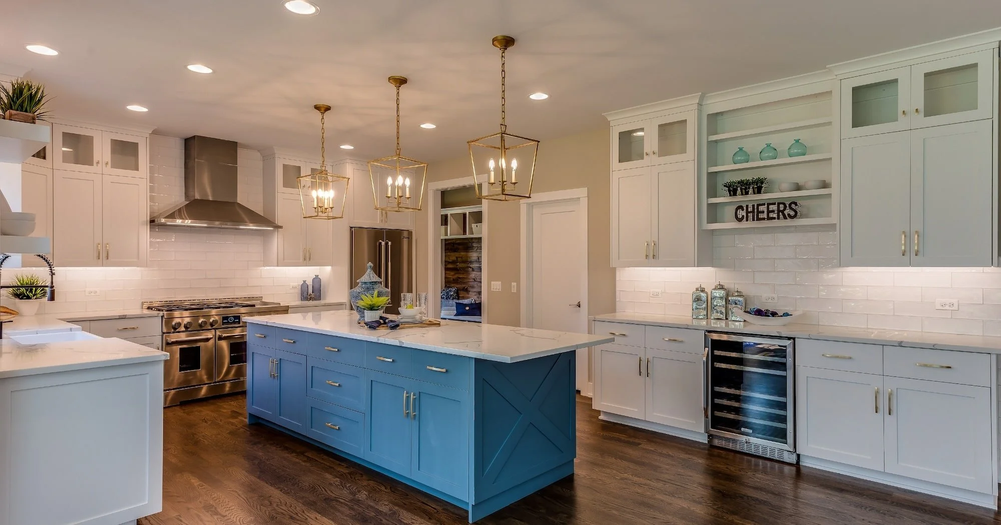 High-end kitchen renovation