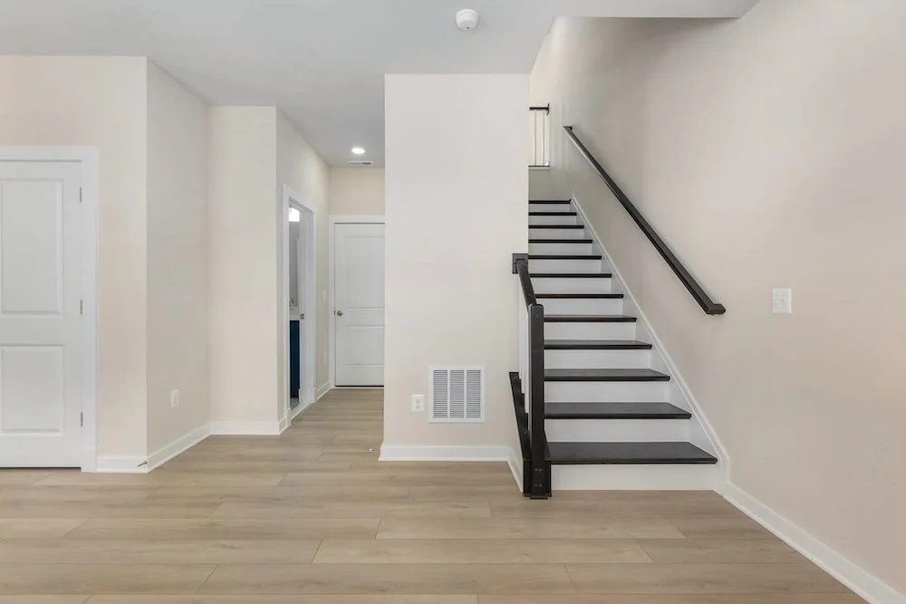 Custom basement renovation in Durham Region with modern living space and finished interiors