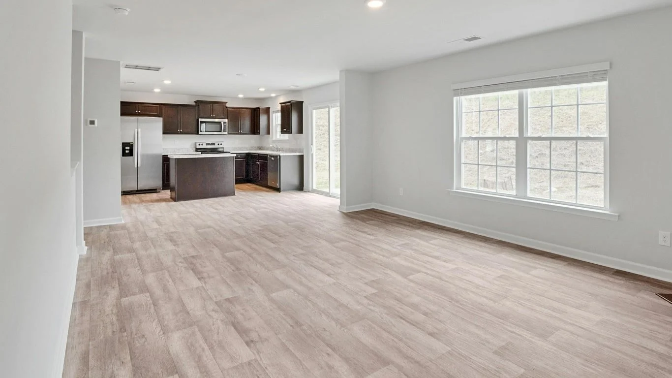 Modern basement apartment renovation in Durham Region with quartz countertop kitchenette, legal ADU design-build contractor Toronto