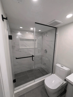 renovated bathroom in durham